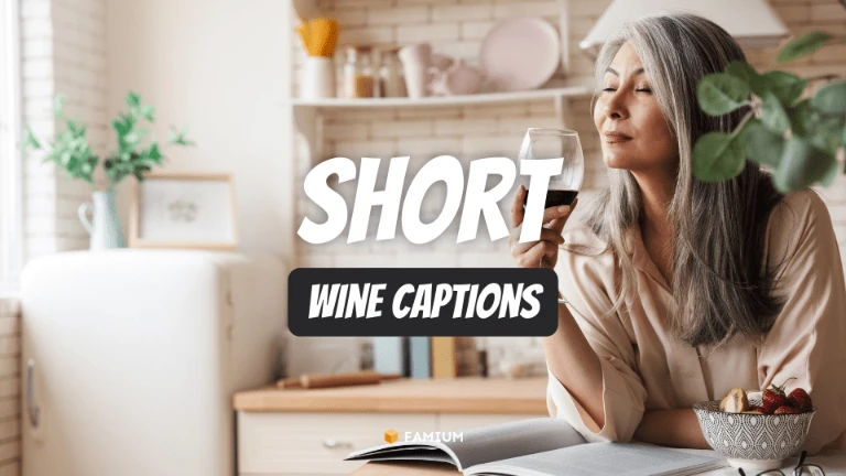 Short Wine Captions for Instagram